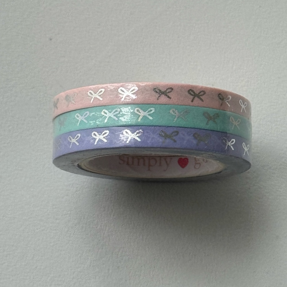Simply Gilded washi tapes (3)